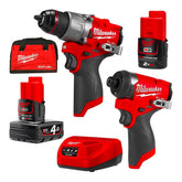 Milwaukee - M12 FUEL™ 2 Piece Power Pack 2A | M12FPP2A-421B